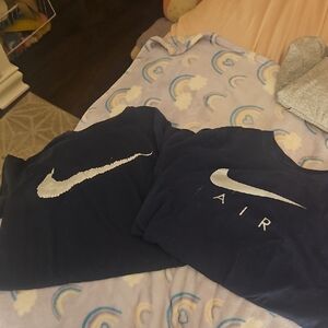 Nike Navy Blue Short Sleeve Tees